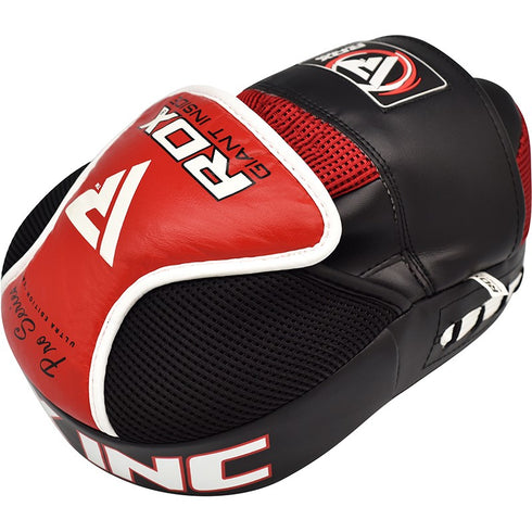 RDX T2 RED CAVAR CURVED BOXING PADS-2
